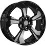 Легковой диск Khomen Wheels KHW1724 7x17 5x108 ET40 54,1 Black